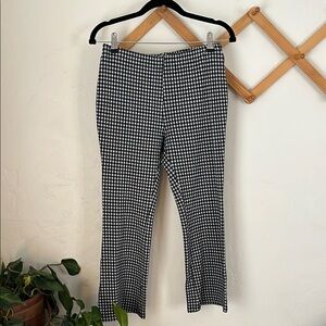 Black & White Gingham Pedal Pushers